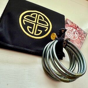 Budhagirl All Weather Bangle set of 6 in GRAPHITE
